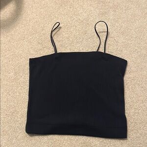 Navy Women's Crop Top